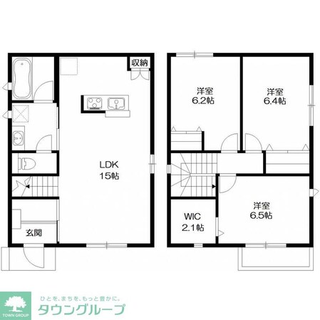 ラテルネ本八幡の物件間取画像